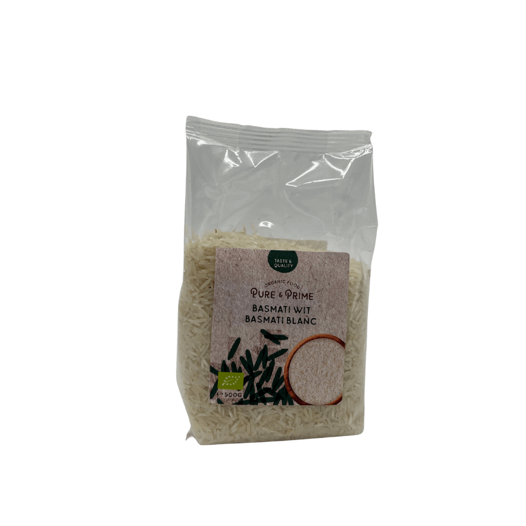 Pure & Prime Basmati rijst wit bio 500g